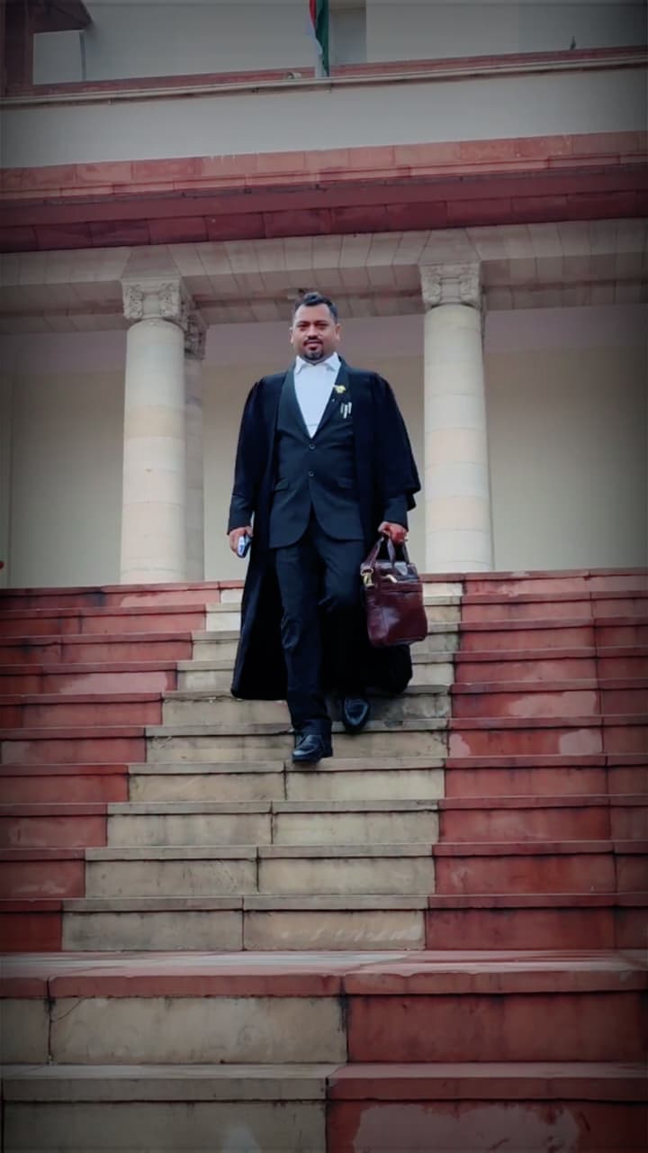 Advocate Sunil Kumar at Supreme Court